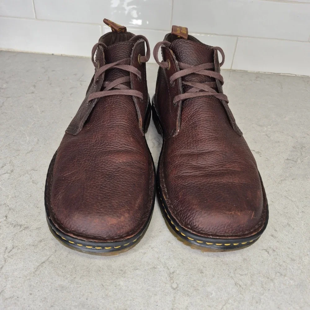 Dr. Martens Sussex Chukka Boot Slip Resistant 12 Brown Mens